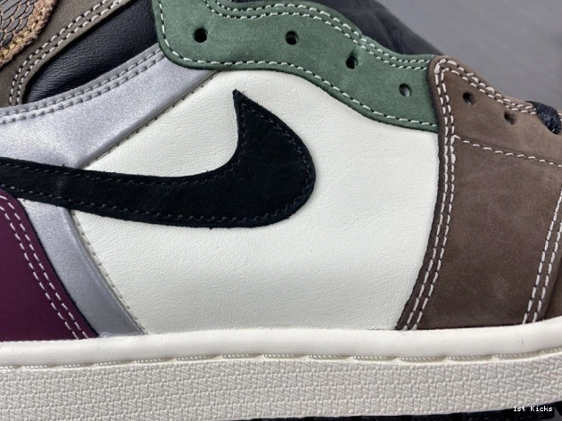 1st Kicks 1 Air OG Jordan Crafted Hand DH3097-001 High 0726